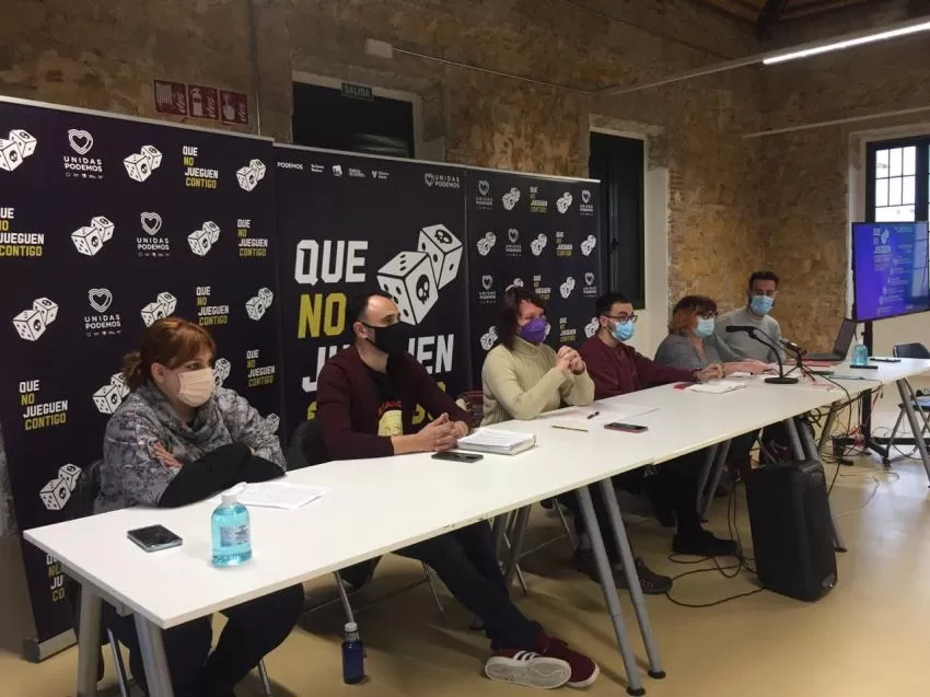 Podemos exige las mismas restricciones sanitarias en salones de juego y casas de apuestas que en el ocio nocturno