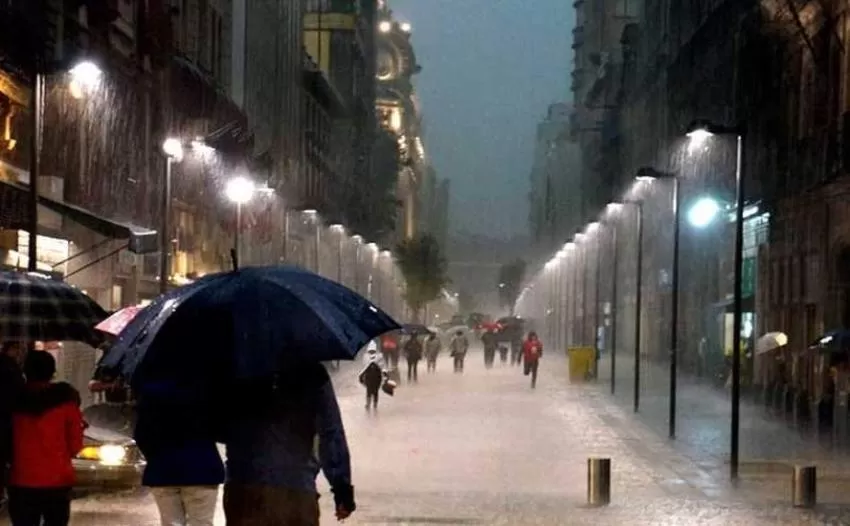 Previsión meteorológica para este jueves, 8 de abril: probables chubascos y temperaturas en descenso en el interior