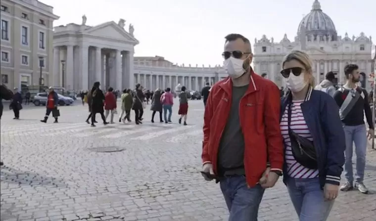 Primer caso de coronavirus en el Vaticano: desinfectan el centro médico