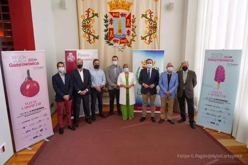 Productos típicos del Campo de Cartagena encabezan la delegación cartagenera en la Feria Región de Murcia Gastronómica