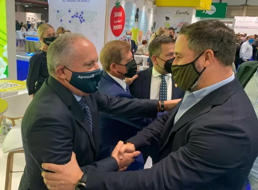 PROEXPORT demanda a Planas y Abascal "máximo respaldo" a la agricultura murciana en Fruit Attraction