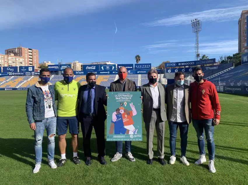 Real Murcia y UCAM Murcia disputarán un amistoso a beneficio de Cáritas