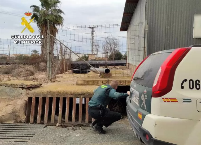 Rescatan a un joven precipitado a una balsa de riego para salvar a su perro en Torre Pacheco