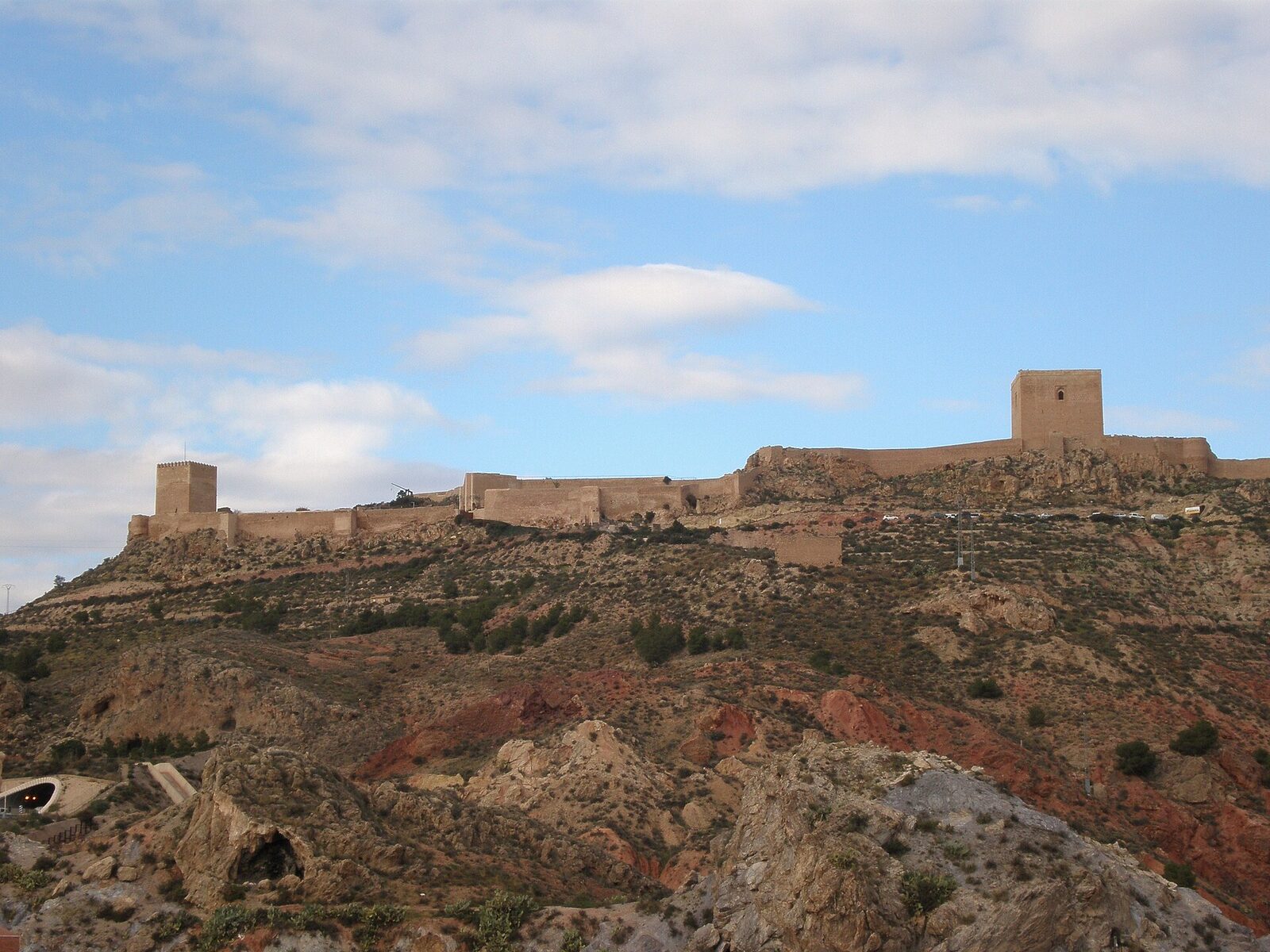 Ruta al Castillo de Lorca (subida)