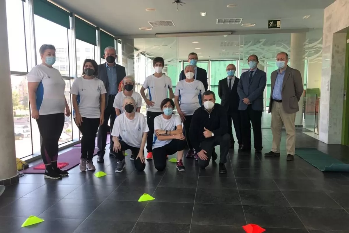 Salud habilita un espacio para que los pacientes con cáncer puedan realizar actividad física