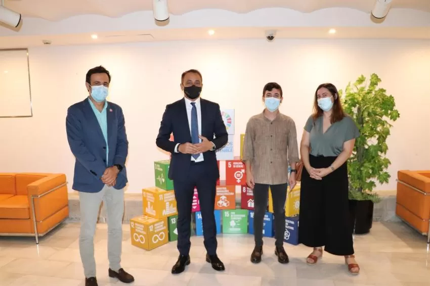 Sánchez Lorente se reúne con el presidente de la Coordinadora de ONGD de la Región de Murcia