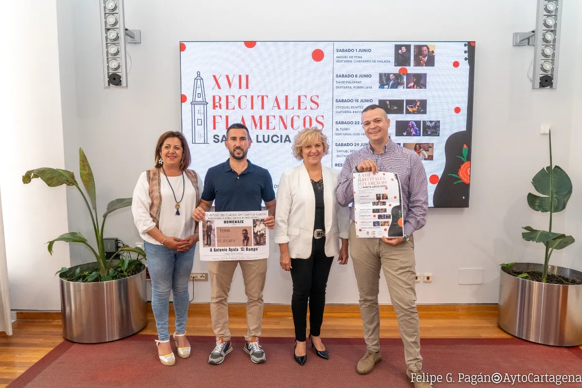 Santa Lucía vive este viernes un homenaje al cantaor 'El Rampa'