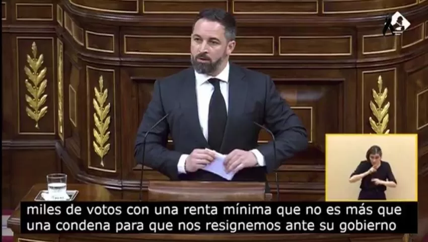 Santiago Abascal: “Gritar ‘viva el 8M’ en este contexto es como gritar ‘viva la muerte’”
