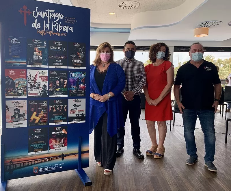 Santiago de la Ribera recupera sus fiestas patronales con un programa reducido, controlado e intenso