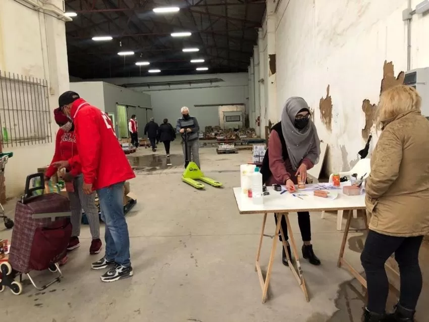 SEF y Cruz Roja se unen por las personas en riesgo de exclusión