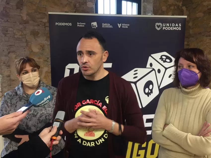 Sotomayor (Podemos): "La connivencia entre el Gobierno murciano y el sector del juego es infumable"