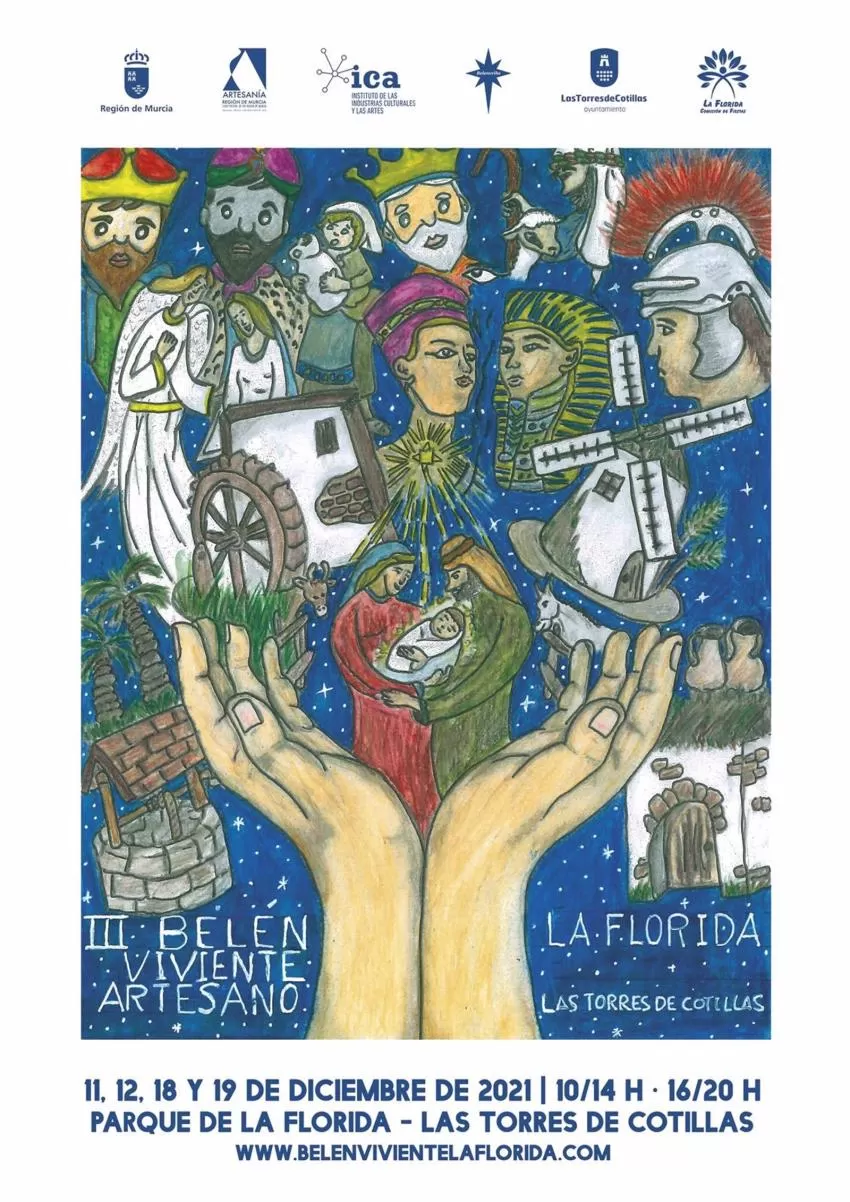 Su Majestad Felipe VI, presidente de honor del Belén Viviente de La Florida, en Las Torres de Cotillas