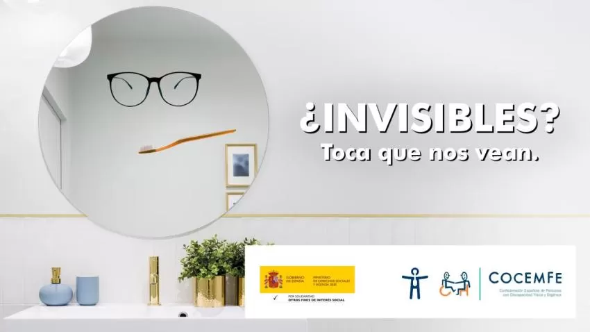 “Toca que nos vean”, la campaña de COCEMFE para visibilizar la discapacidad orgánica