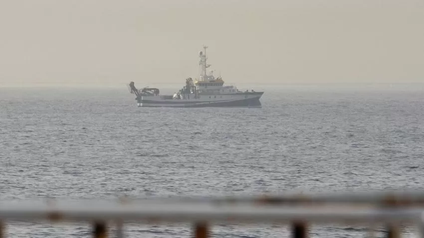 Tomás Gimeno pudo continuar navegando mar adentro