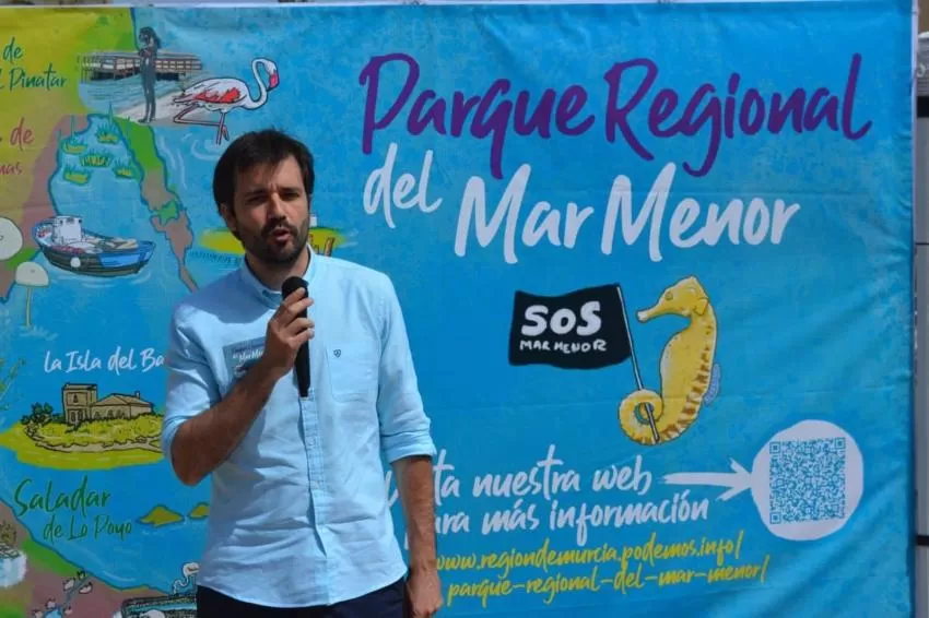 Unidas Podemos lleva al Congreso los primeros pasos para la creación del Parque Regional del Mar Menor