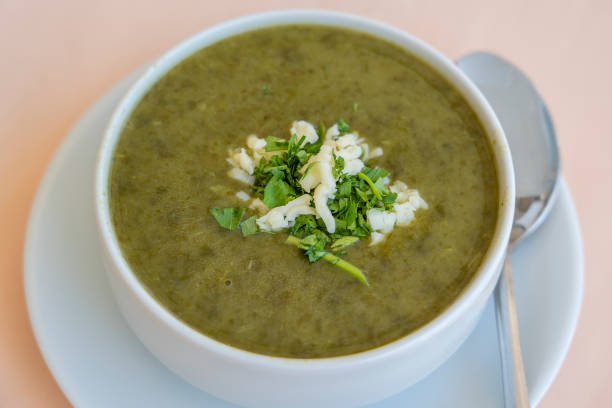 puré de brócoli con queso