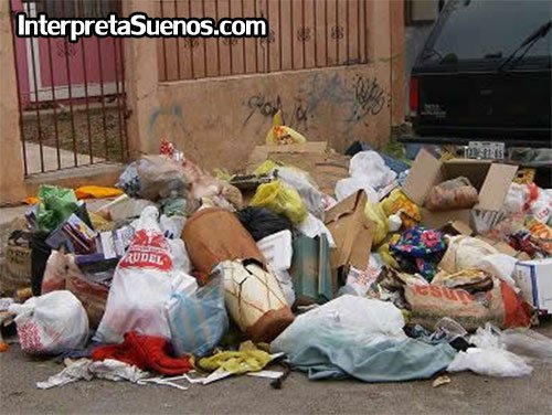 significado-de-sonar-con-basura