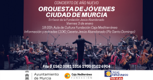 Cartel concierto Año Nuevo Jesús Abandonado