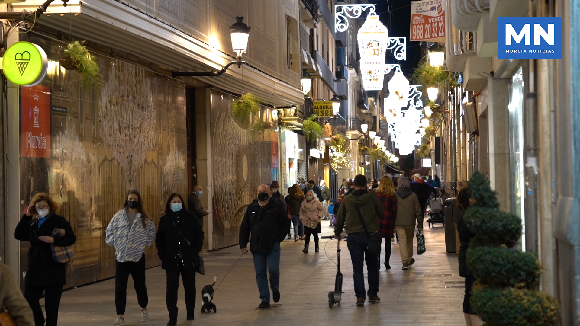 ¿Cómo se está viviendo este año la Navidad en Murcia?