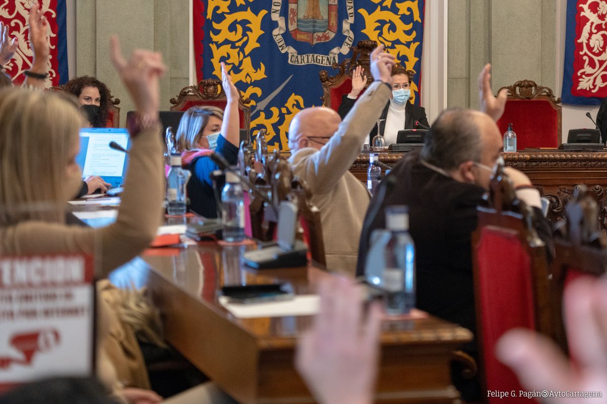 Pleno de aprobación de los presupuestos municipales