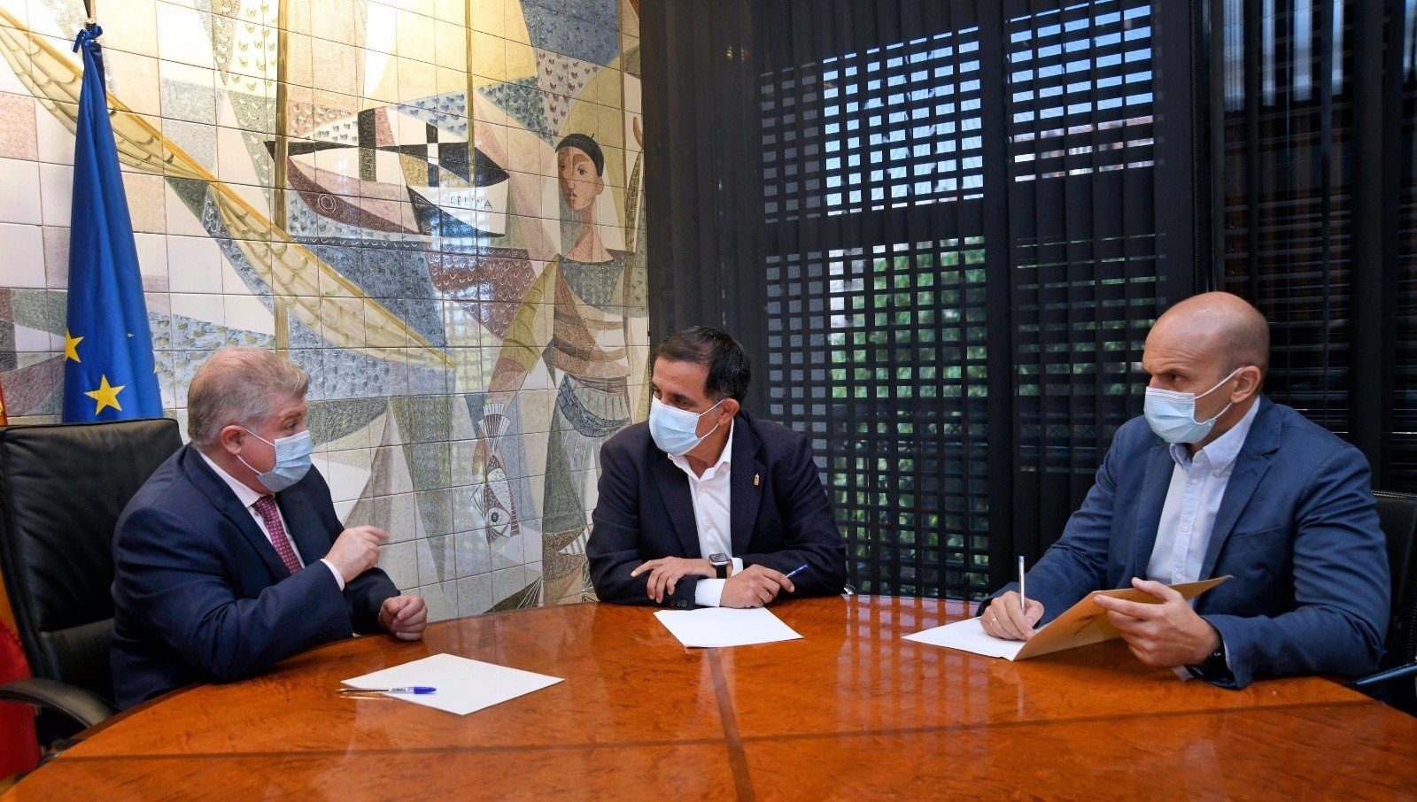 El ayuntamiento de murcia y la delegacion del gobierno intensifican la vigilancia en el barrio de santa eulalia