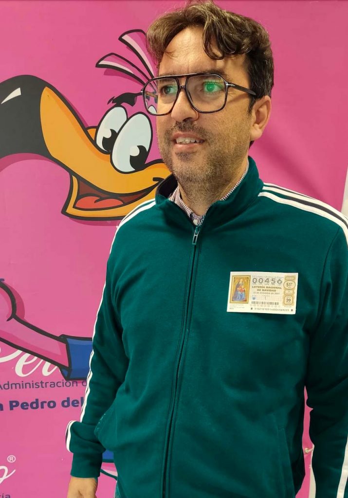 Miguel Ángel Zapata, lotero de 'El Perolo' 