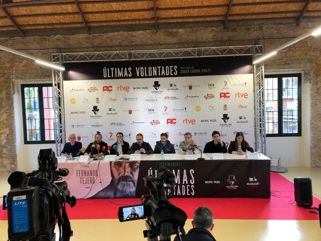 Presentación 'Últimas Voluntades' en Murcia