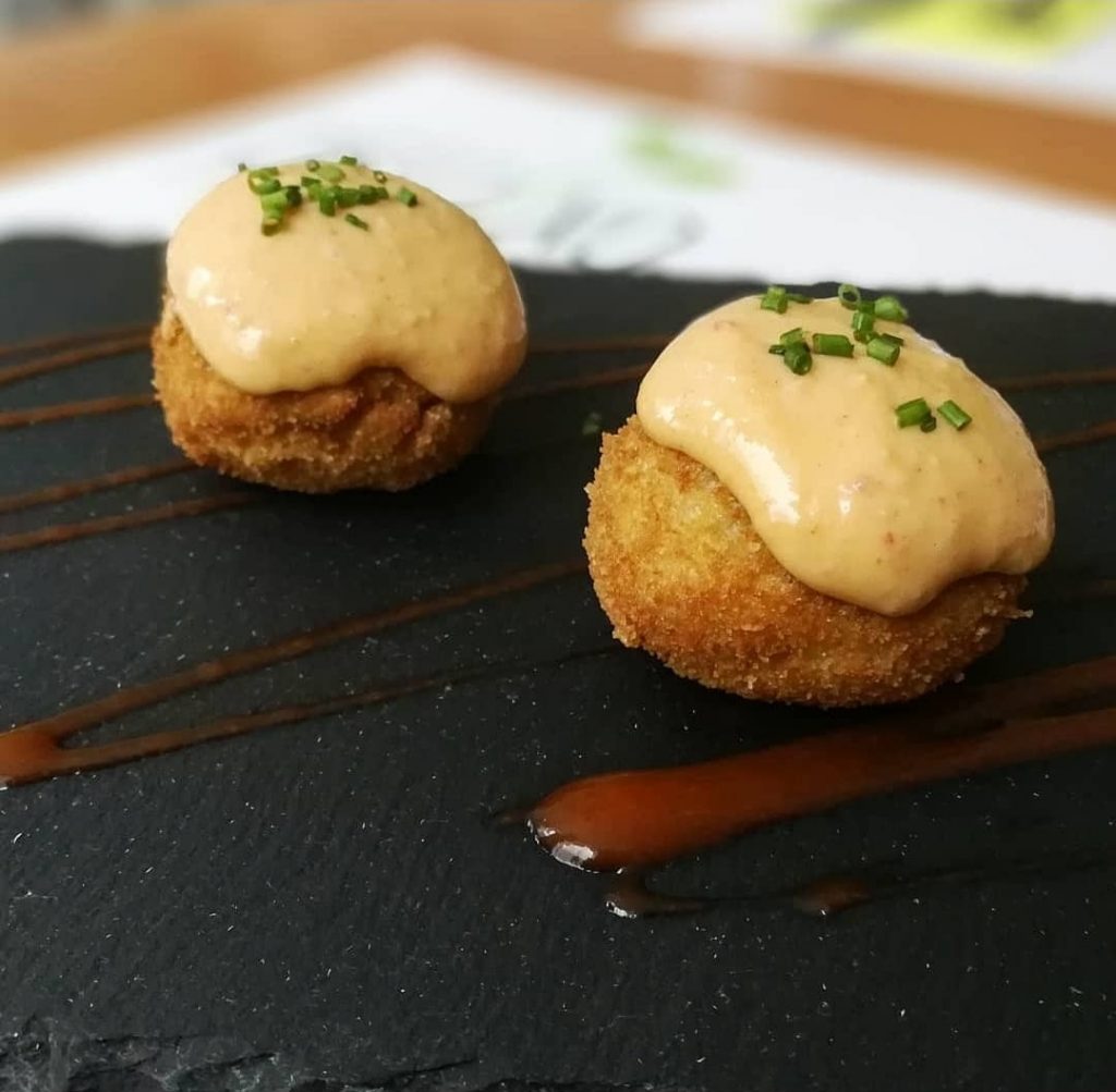 Croquetas vegetarianas El Pistatxo, Murcia