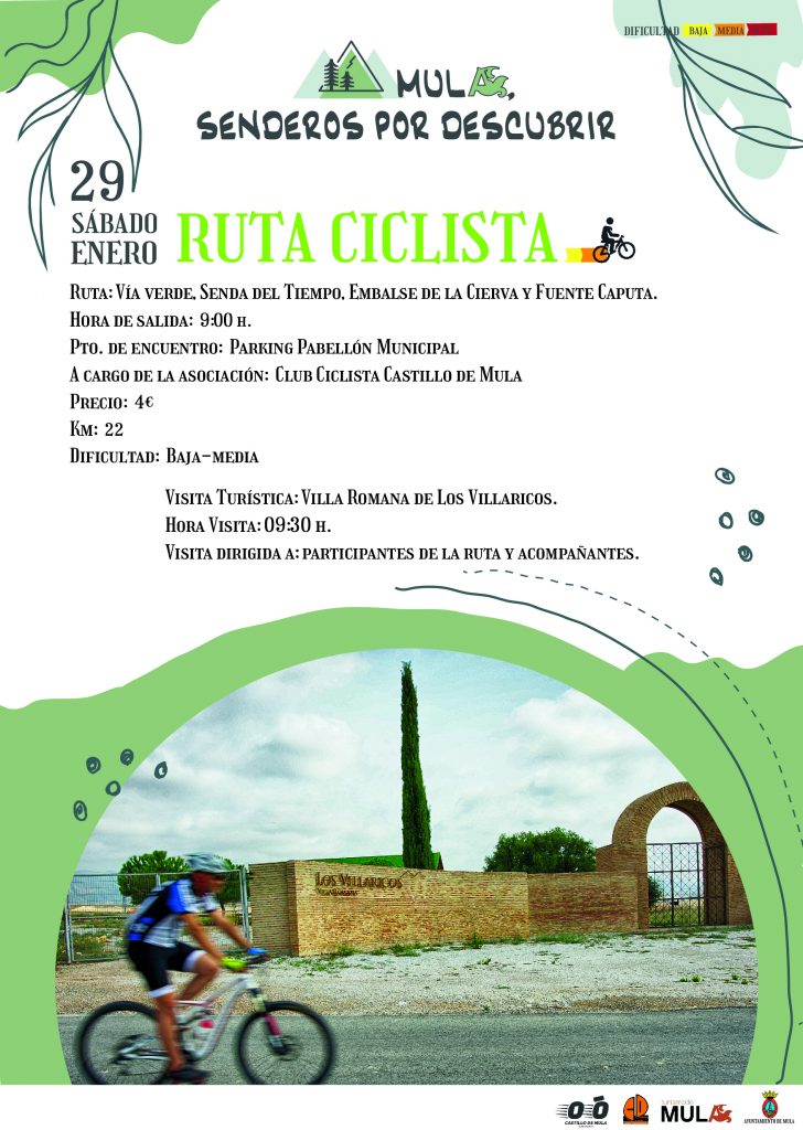 CARTEL SENDEROS ENERO TURISMO_Mula