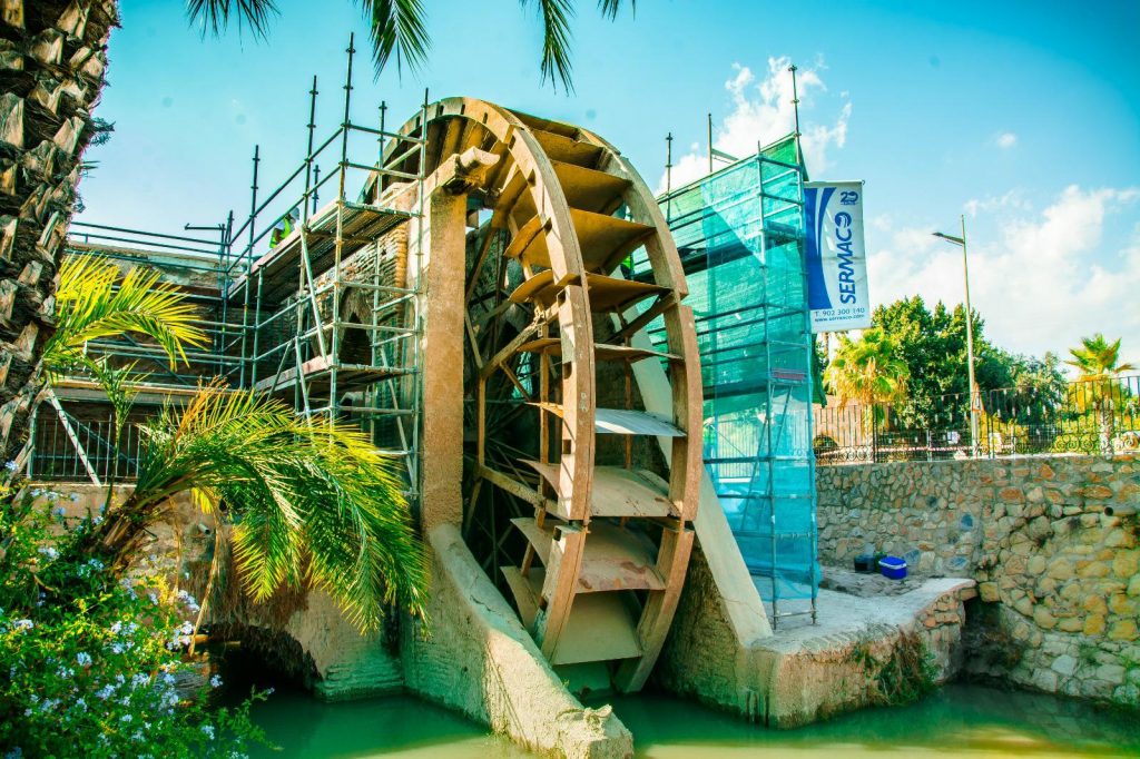 Restauración de una noria, SERMACO