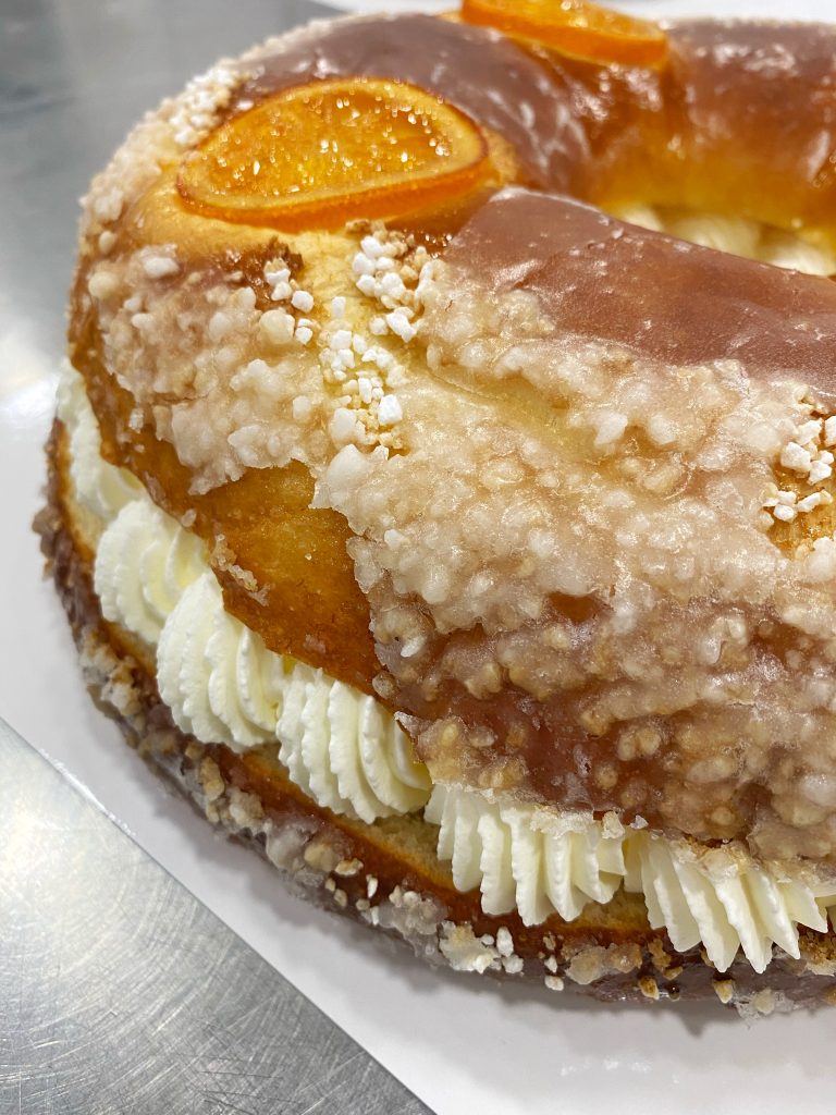Roscón de Reyes de la confitería GLEA, Murcia