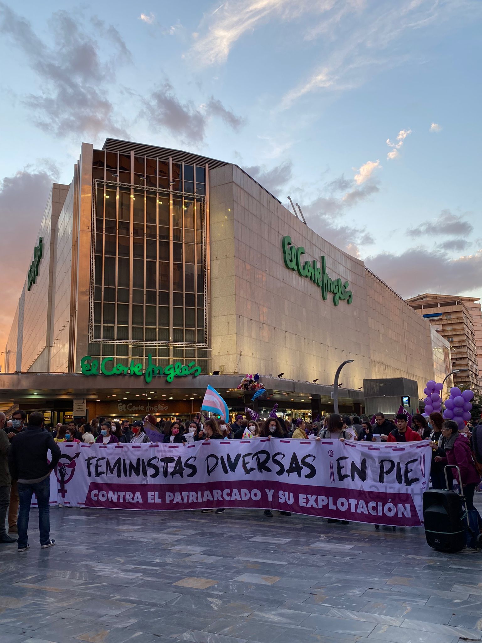 Manifestación 8M 2022 en Murcia