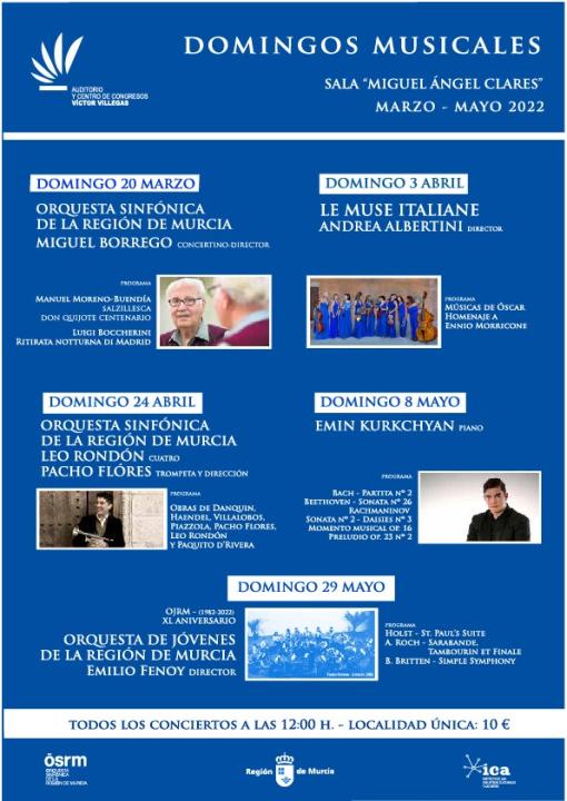 Domingos Musicales Victor Villegas 2022