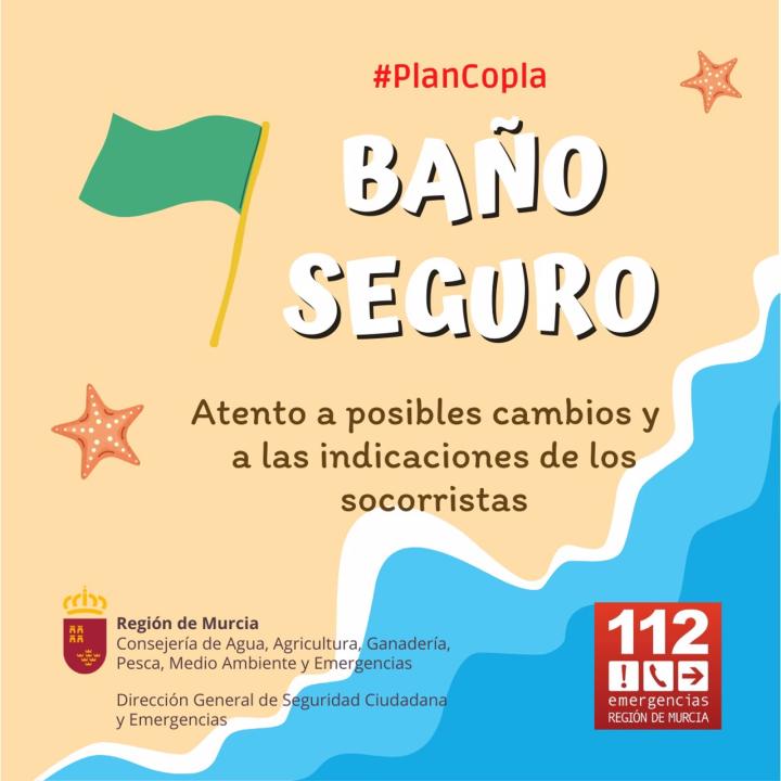 La bandera verde ondea este domingo en todas las playas de la region