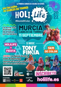 Cartel Cartel 'Holi Life' 2022 Cabezo de Torres