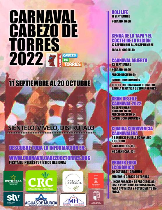 Programa carnaval Cabezo de Torres