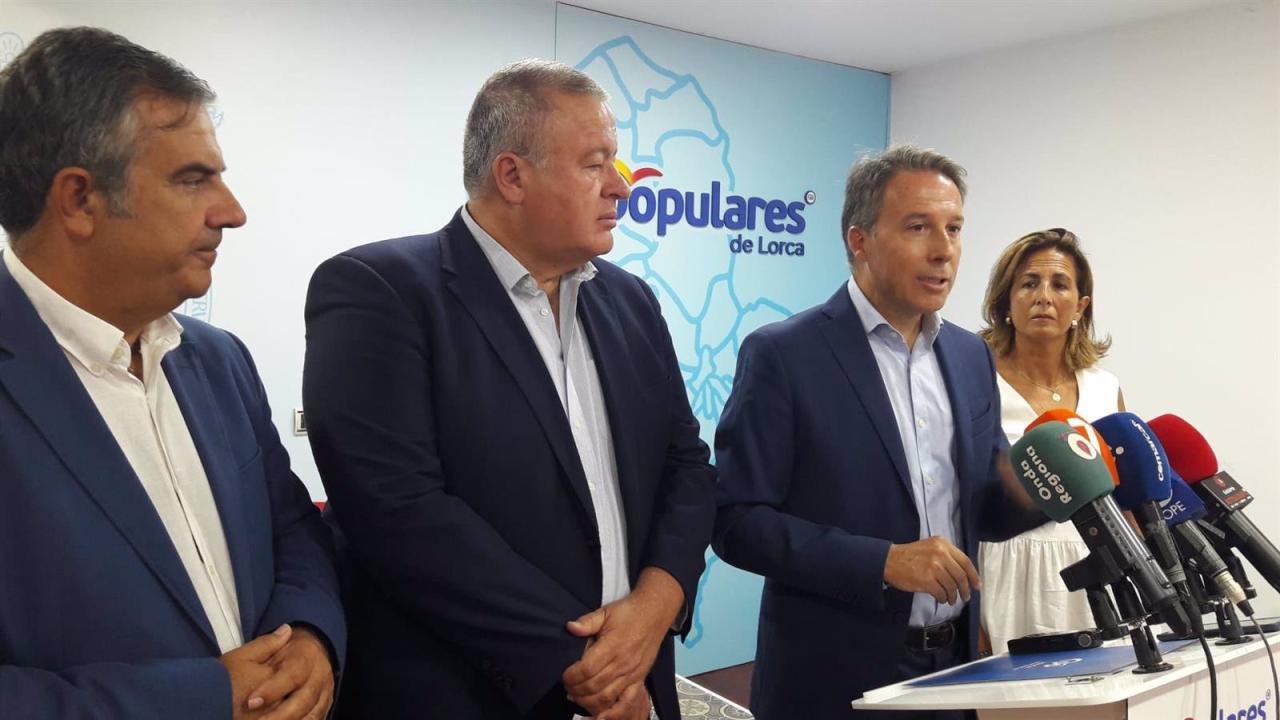 Pp critica la cancelacion de proyectos de defensa ante inundaciones y construccion de presas en ramblas de guadalentin