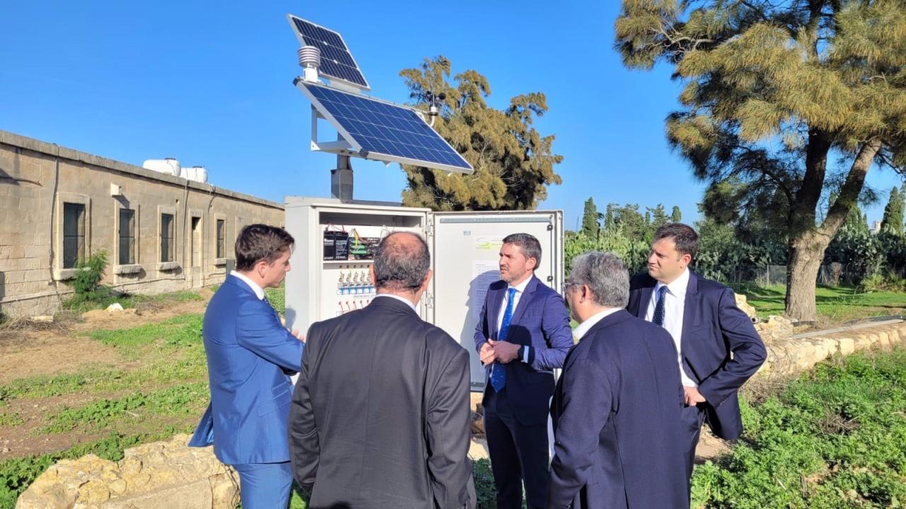 Murcia pone a disposicion de malta su experiencia en sistemas de riego de precision para reducir los consumos