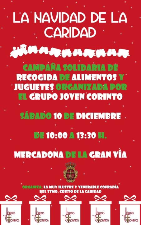 Recogida solidaria alimentos Cofradía Caridad