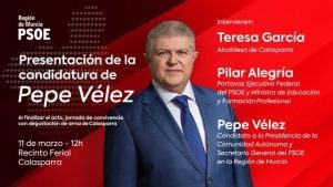 Presentación candidatura Pepe Vélez